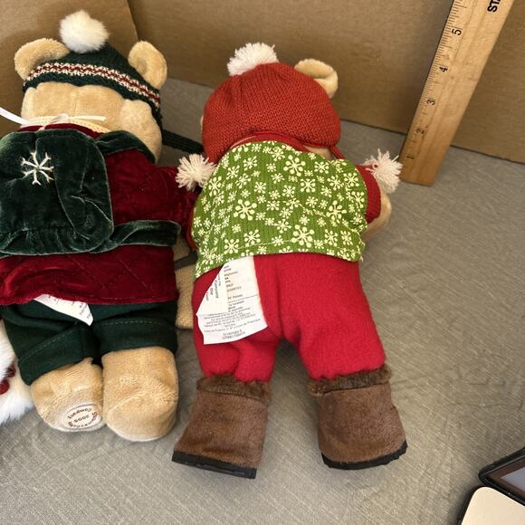 3 Starbucks Bearista Bears Winter Holiday Christmas Edition 2004 2006 2010 - Picture 7 of 15